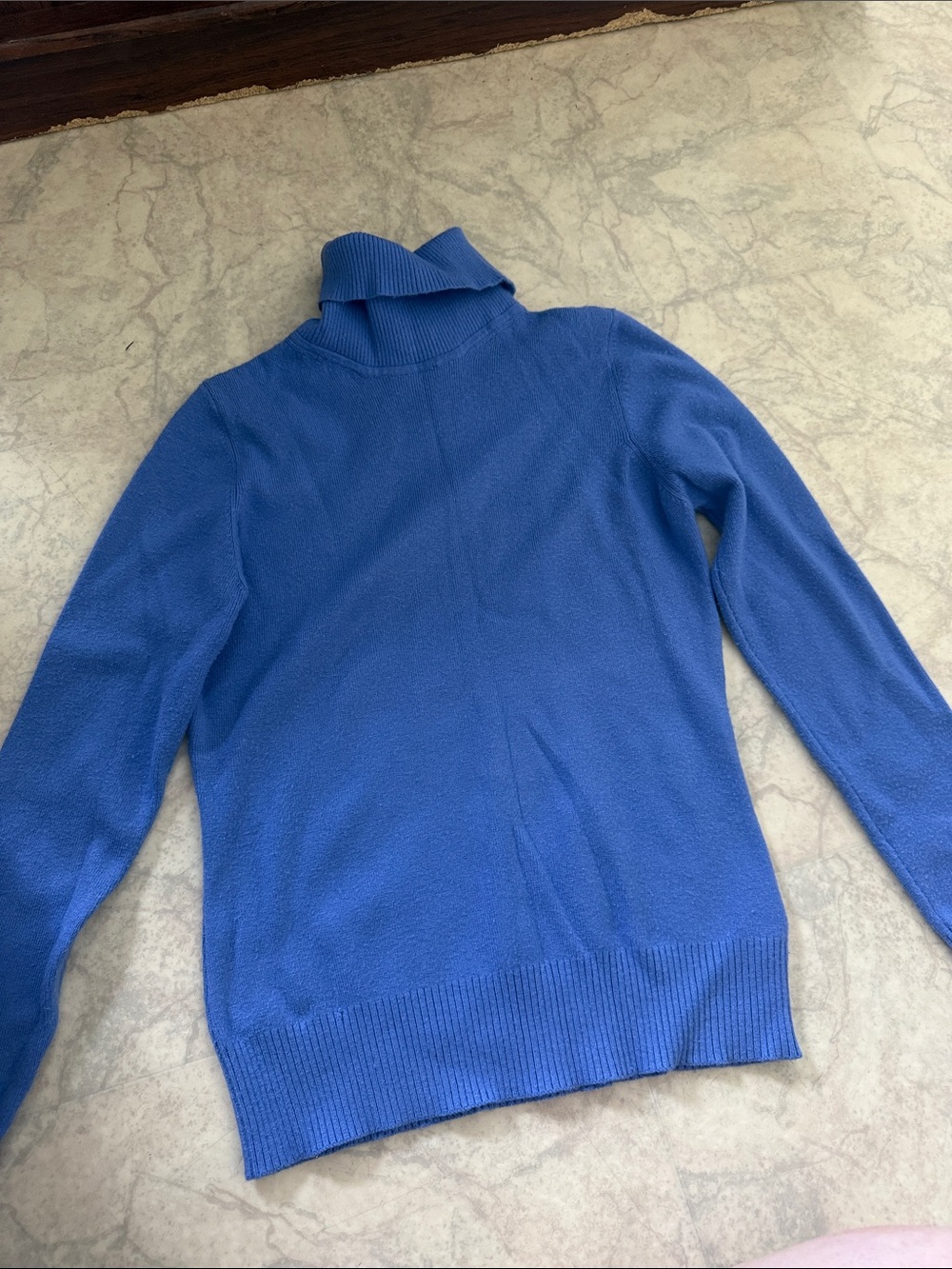 French Connection Royal Blue Turtleneck Sweater